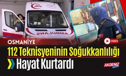 Osmaniye’de 112 Teknisyeninin Soğukkanlılığı Hayat Kurtardı