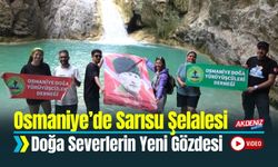 Osmaniye’nin Saklı Cenneti Sarısu Şelalesi Doğa Tutkunlarını Büyülüyor