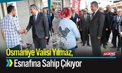 Osmaniye Valisi Yılmaz, Esnafın Yanında, El Ele