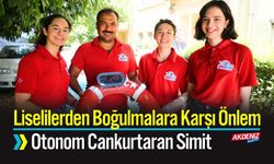 Lise Öğrencilerinden Boğulmalara Karşı Otonom Cankurtaran Simidi