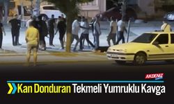 Kan Donduran Tekmeli Yumruklu Kavga