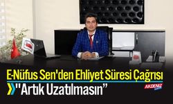 E-Nüfus Sen'den Ehliyet Süresi Çağrısı: "Artık Uzatılmasın”