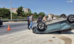 Susurluk'ta Trafik Kazası Yürekleri Ağza Getirdi