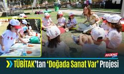 TÜBİTAK Destekli ‘Doğada Sanat Var’ Projesiyle Eğitim Doğayla Bir Arada