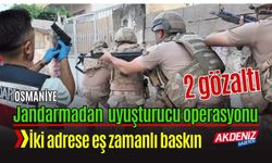 Osmaniye'de Eş Zamanlı Operasyon