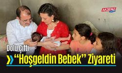 Kaymakam Dolu’dan “Hoşgeldin Bebek” Ziyaretleri Sürüyor