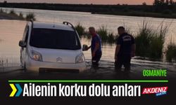 Osmaniye'de Aile Korku Dolu Anlar Yaşadı