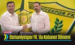 Osmaniyespor FK.da Başkan Kobaner Dönemi