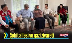 Kaymakam Şahin’den Şehit Annesi ve Gazi'ye Ziyaret