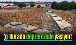 Osmaniye'de Depremzedelerin "Kanalizasyon" Tepkisi!