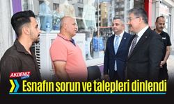Osmaniye Valisi Yılmaz, esnaf ziyaretlerinde bulundu