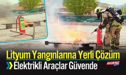 Lityum Yangınlarına Yerli Çözüm