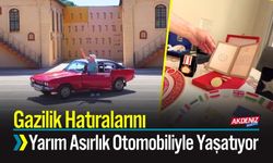Gazilik Hatıralarını Yarım Asırlık Otomobiliyle Yaşatıyor