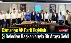 Osmaniye'de AK Partili Belediye Başkanları Buluştu