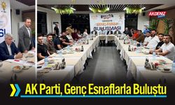 Osmaniye'de AK Parti, Genç Esnaflarla Buluştu