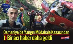 Osmaniye'deki Arazöz Kazasından Bir Üzücü Haber Daha