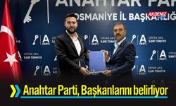 Toprakkale Anahtar Parti İlçe Başkanlığına Atama!