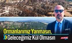 ANOPDER'den Orman Yangını Uyarısı!