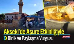 Akseki’de Aşure Etkinliğiyle Birlik ve Paylaşma Vurgusu