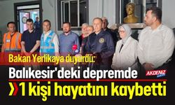 GÜNCELLEME - Balıkesir Depreminde 1 Can Kaybı oldu