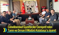 Osmaniye'de CGC'den İl Müdürü Erdem Kolabaş'a Ziyaret