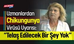 Uzmanlardan Chikungunya Virüsü Uyarısı