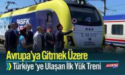 Avrupa’ya Gitmek Üzere Türkiye ‘ye Ulaşan İlk Yük Treni