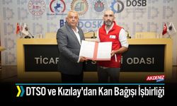 DTSO ve Kızılay'dan Kan Bağışı İşbirliği