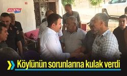 Osmaniye'de Kaymakam Yurdagül, Köylünün Sorunlarını Dinledi