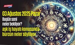 03 Ağustos 2025 Pazar Burç Yorumları: Aşk, iş, sağlık hayatınızda neler olacak?