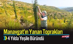 Manavgat’ın Yanan Toprakları 4 Yılda Yeşile Büründü