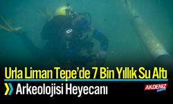 Urla Liman Tepe’de 7 Bin Yıllık Su Altı Arkeolojisi Heyecanı