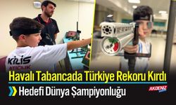 Havalı Tabancada Türkiye Rekoru Kırdı, Hedef Dünya