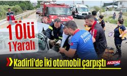 Osmaniye'de İki Otomobil Çarpıştı: 1 Ölü 1 Yaralı