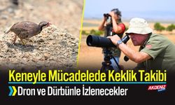 Keneyle Mücadelede Keklik Takibi; Dürbünle İzlenecekler
