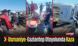 Osmaniye-Gaziantep Otoyolunda Kaza