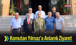 Şehit Ailelerinden Komutan Yılmaz’a Hayırlı Olsun Ziyareti