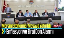 Mersin'de Enflasyon ve Zirai Don Alarmı