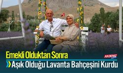 Emekli Olduktan Sonra Aşık Olduğu Lavanta Bahçesini Kurdu