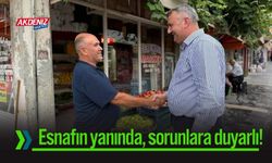 Düziçi Esnafı ve Başkan İba'nın Samimi Sohbet