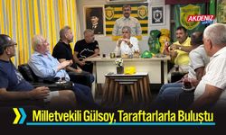 Osmaniye Milletvekili Gülsoy, Taraftarlarla Buluştu