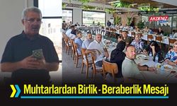 Osmaniye Merkez Muhtarları Biraraya Geldi