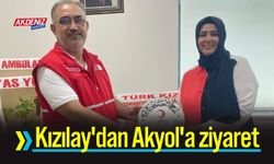 Osmaniye Kızılay'dan Akyol'a Ziyaret