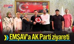 AK Parti'den EMŞAV’a Anlamlı Ziyaret