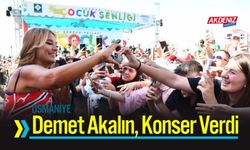 Osmaniye Zorkunda Demet Akalın Konser Verdi