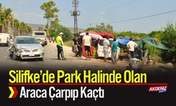 Silifke’de Park Halindeki Araca Çarpıp Kaçtı