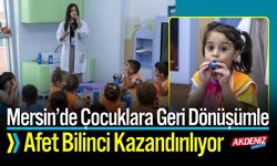 Mersin Büyükşehir’den Çocuklara Çevre ve Afet Eğitimi