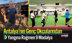 Antalya’nın Genç Okçularından Yangına Rağmen 9 Madalya