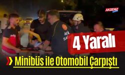 Osmaniye'de Trafik Kazası: 4 Yaralı