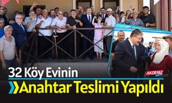 Osmaniye'de 32 Köy Evi Depremzedelere Teslim Edildi